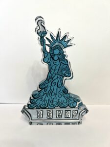 Read more about the article Lady Liberty Acrylic Pop Block