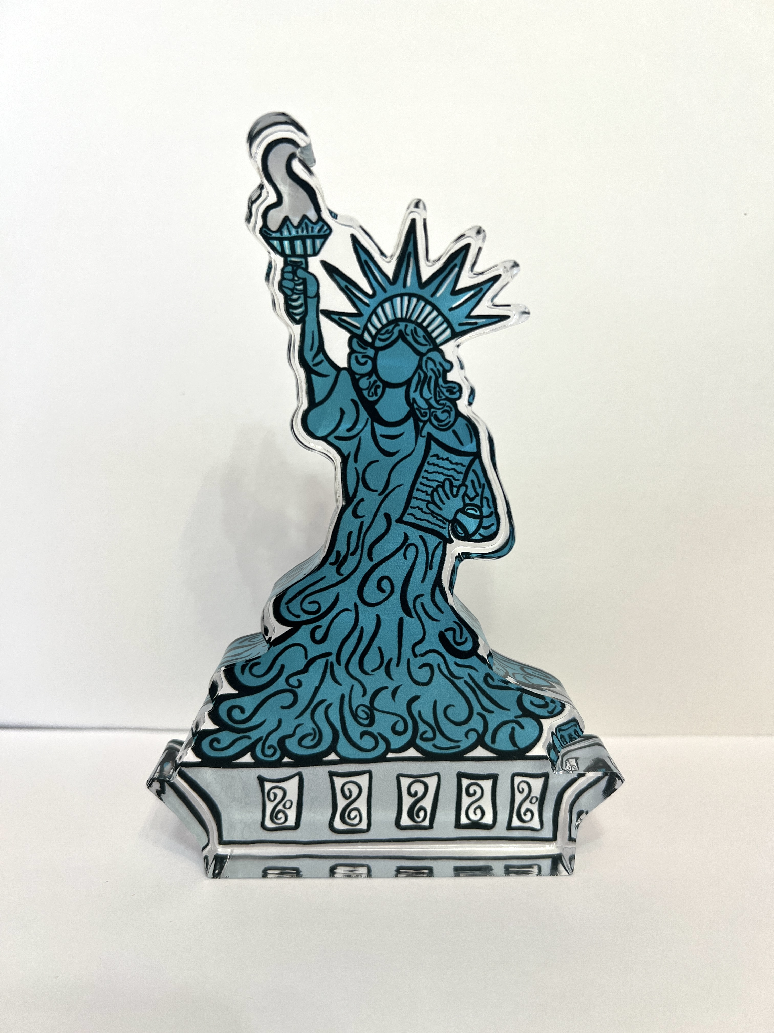 Read more about the article Lady Liberty Acrylic Pop Block