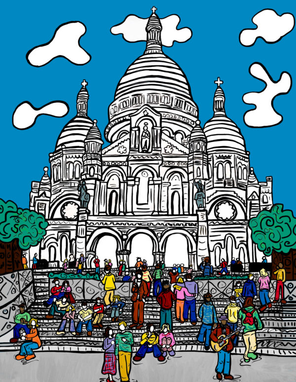 Sacre Coeur Print