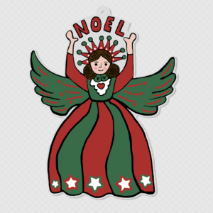 Noel Angel Ornament