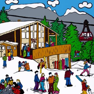 Let it Snow Giclee on Paper