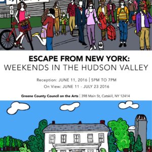 Hudson Train Station Giclee on Paper