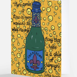 Champagne Trio Card