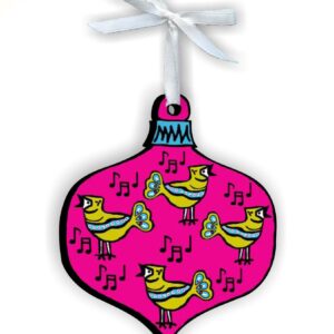 Four Calling Birds Ornament