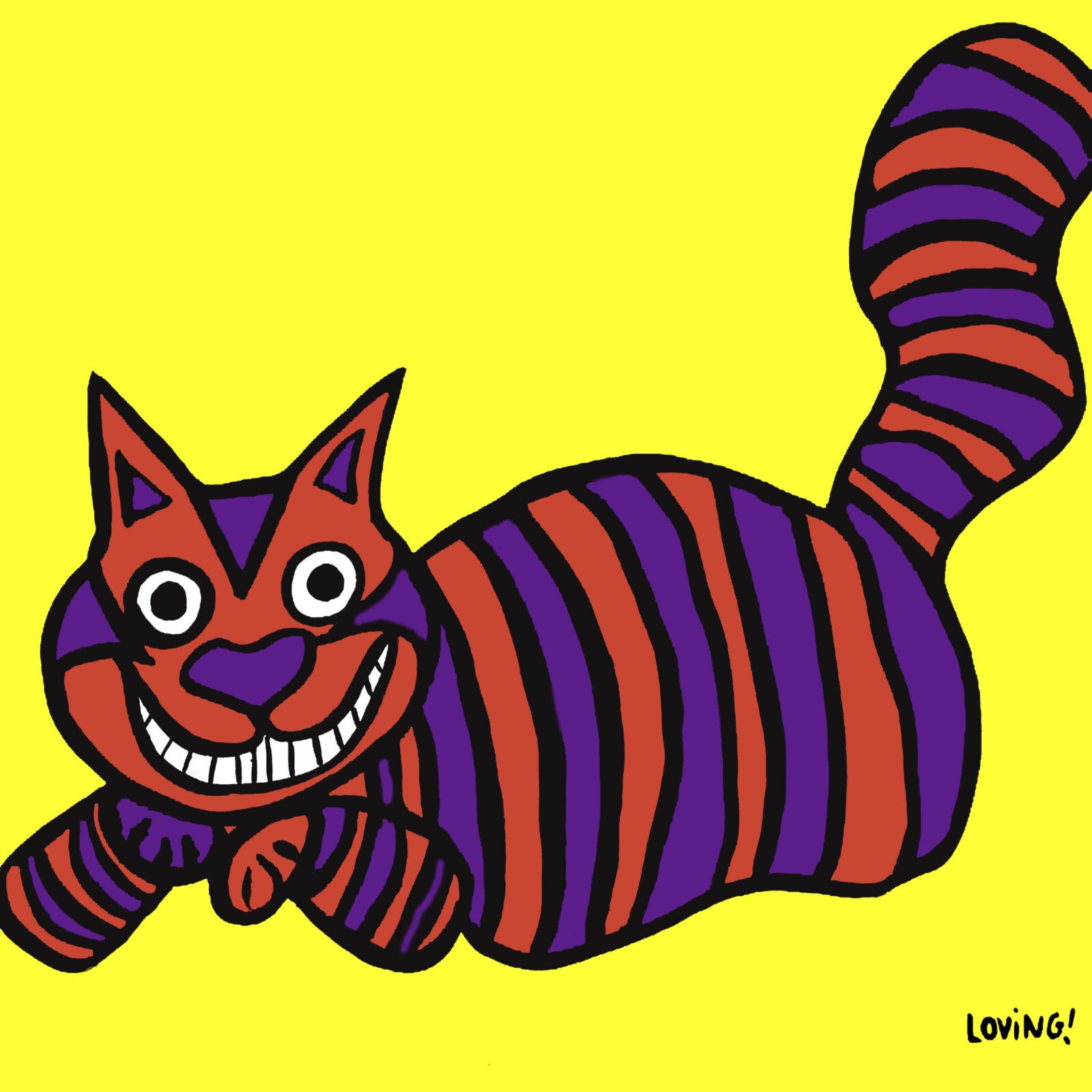 Cheshire Cat Print