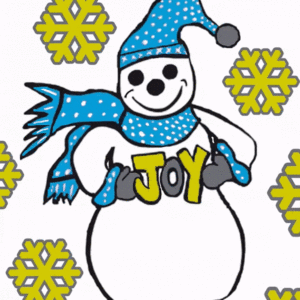 Joyful Snowman Digital Download