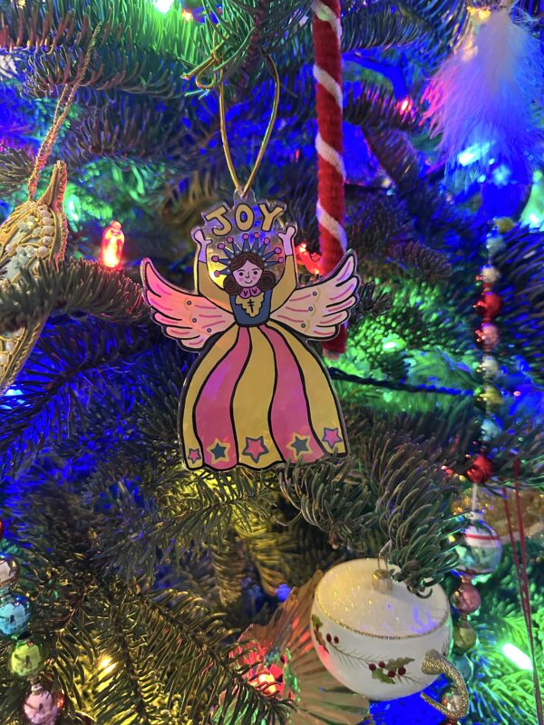 Joy Angel Ornament - Image 2