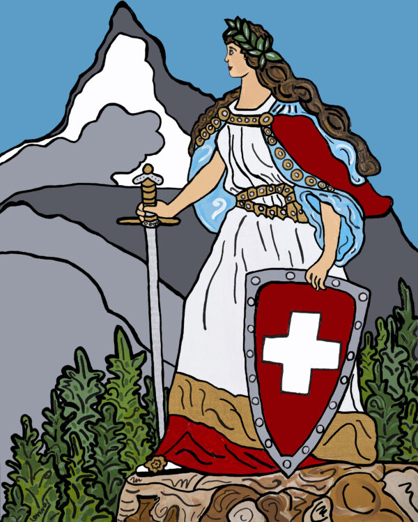 Helvetia Original Painting