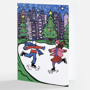 Skating in the Park Card