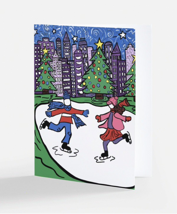 Skating in the Park Card - Image 2