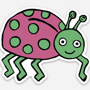 Wanda the Beetle Sticker Pack