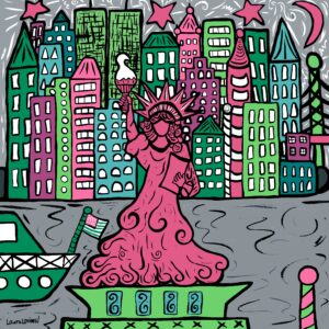 Wink at Warhol Pink Giclee