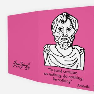 How to Avoid Criticism Card