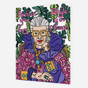 Iris Apfel Card