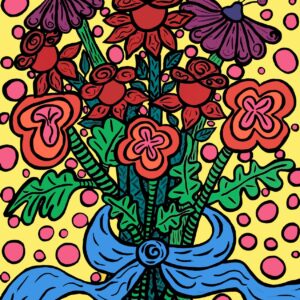 Picasso’s Bouquet Card